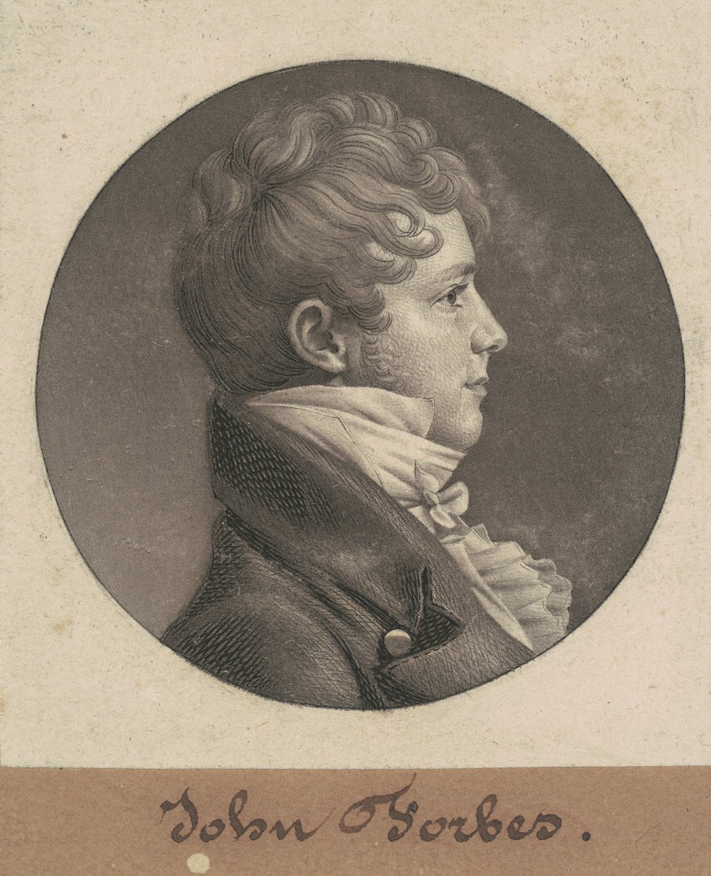 John Goddard autorstwa Charles B. J. Févret de Saint Mémin