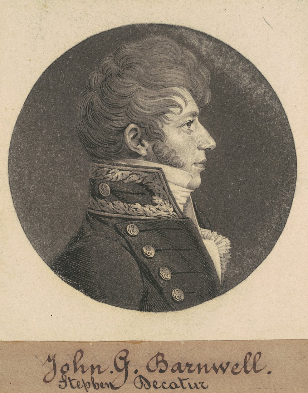 John Green autorstwa Charles B. J. Févret de Saint Mémin