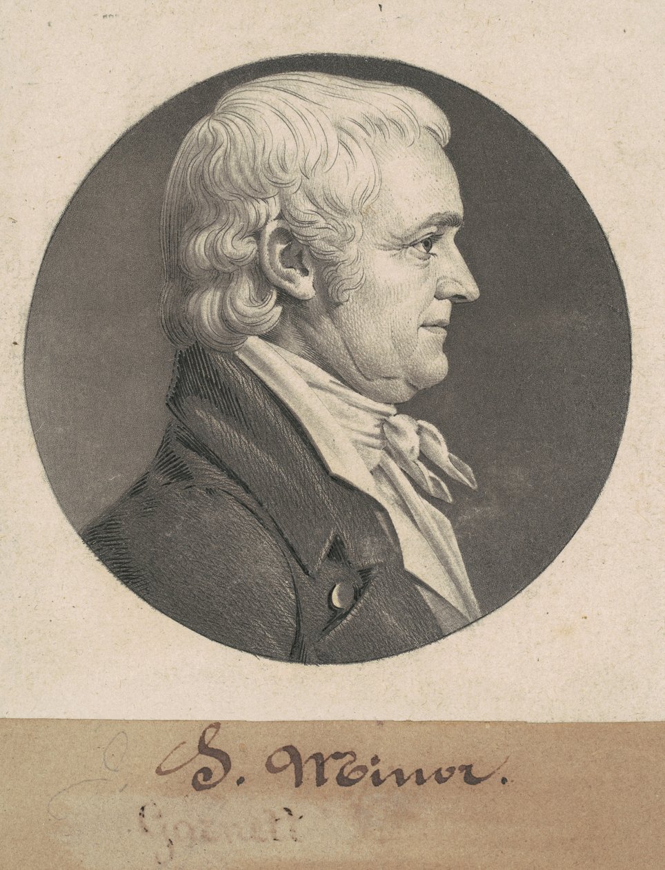 Jan Mniejszy III autorstwa Charles B. J. Févret de Saint Mémin