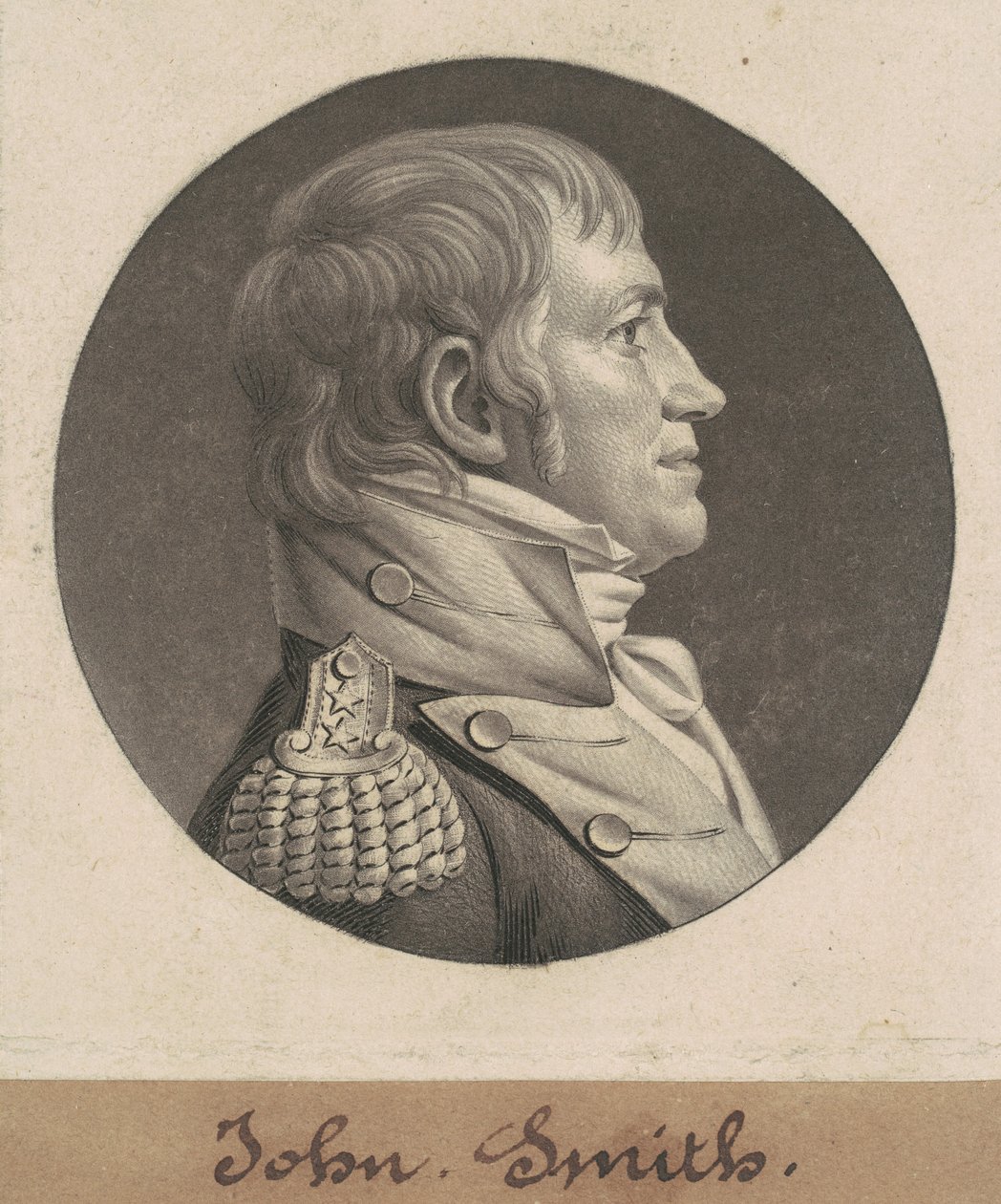 John Smith autorstwa Charles B. J. Févret de Saint Mémin