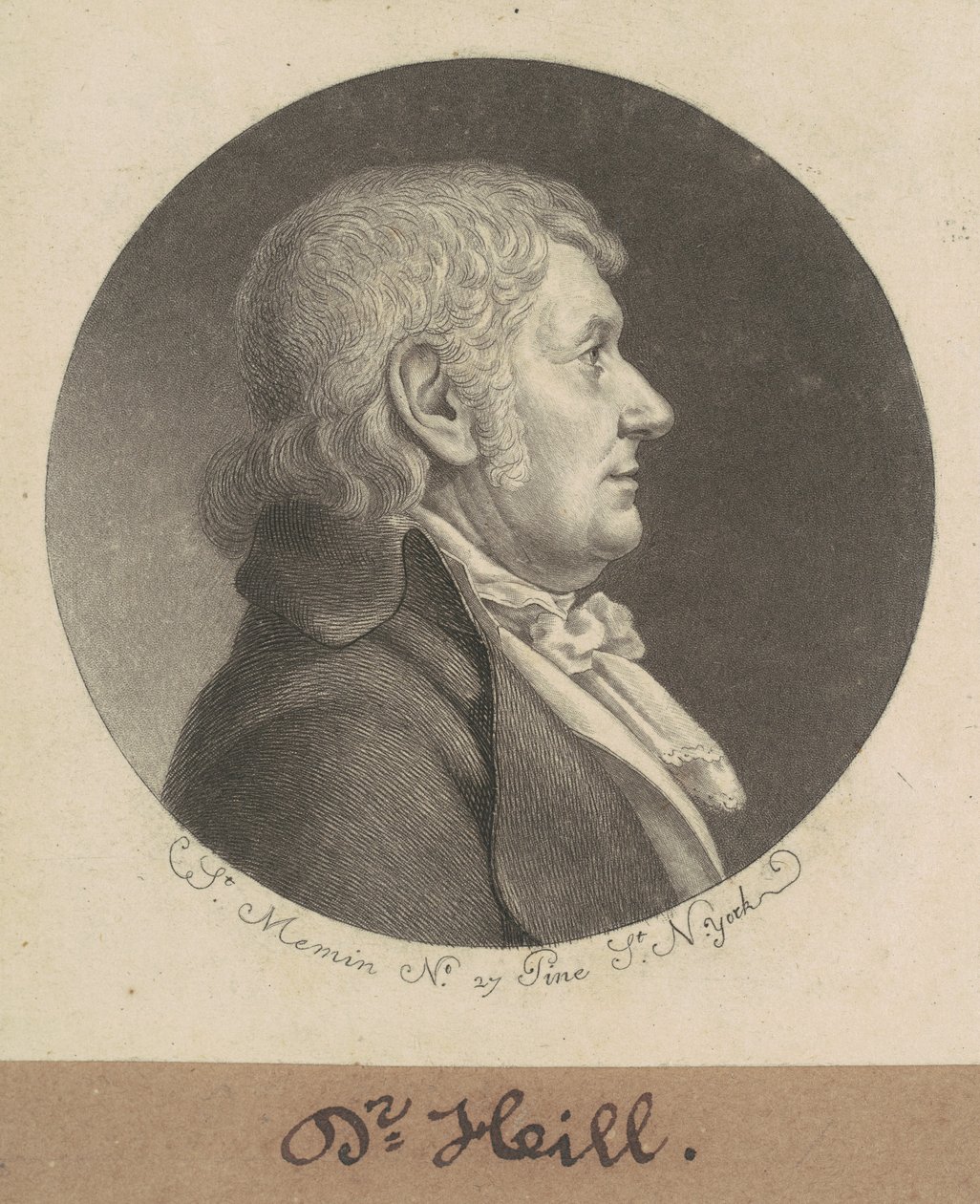 John Thurman autorstwa Charles B. J. Févret de Saint Mémin