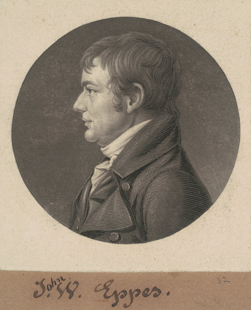 John Wayles coś autorstwa Charles B. J. Févret de Saint Mémin