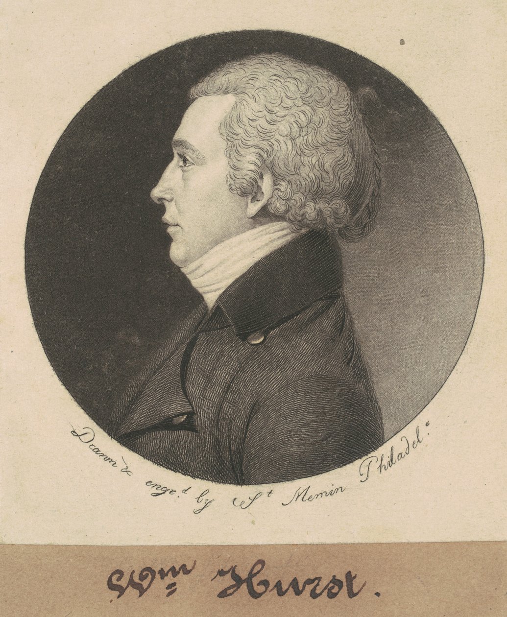 Jonathan Harvey Hurst autorstwa Charles B. J. Févret de Saint Mémin