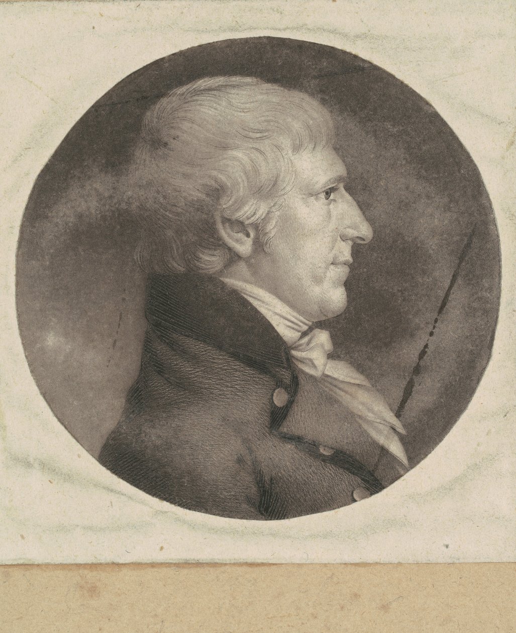 Józef Barker autorstwa Charles B. J. Févret de Saint Mémin