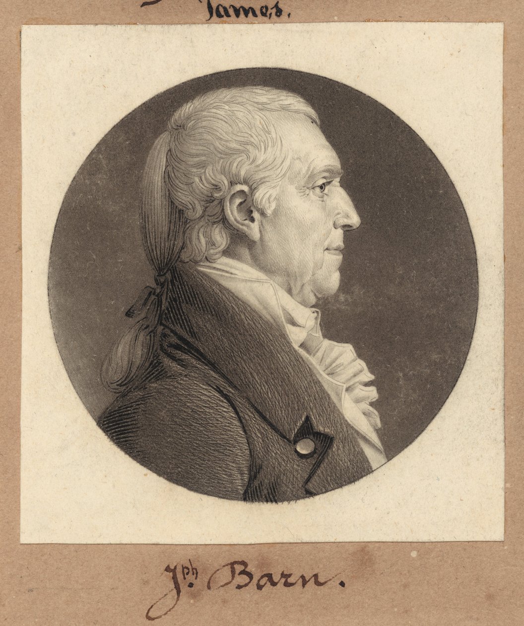 Józef Barn autorstwa Charles B. J. Févret de Saint Mémin