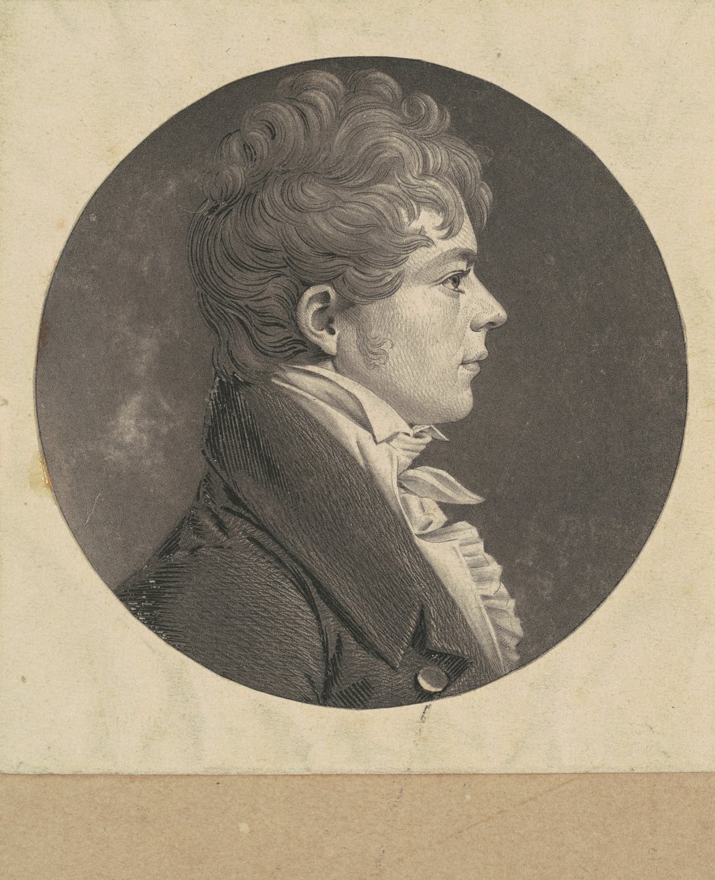 Joseph Clinton autorstwa Charles B. J. Févret de Saint Mémin