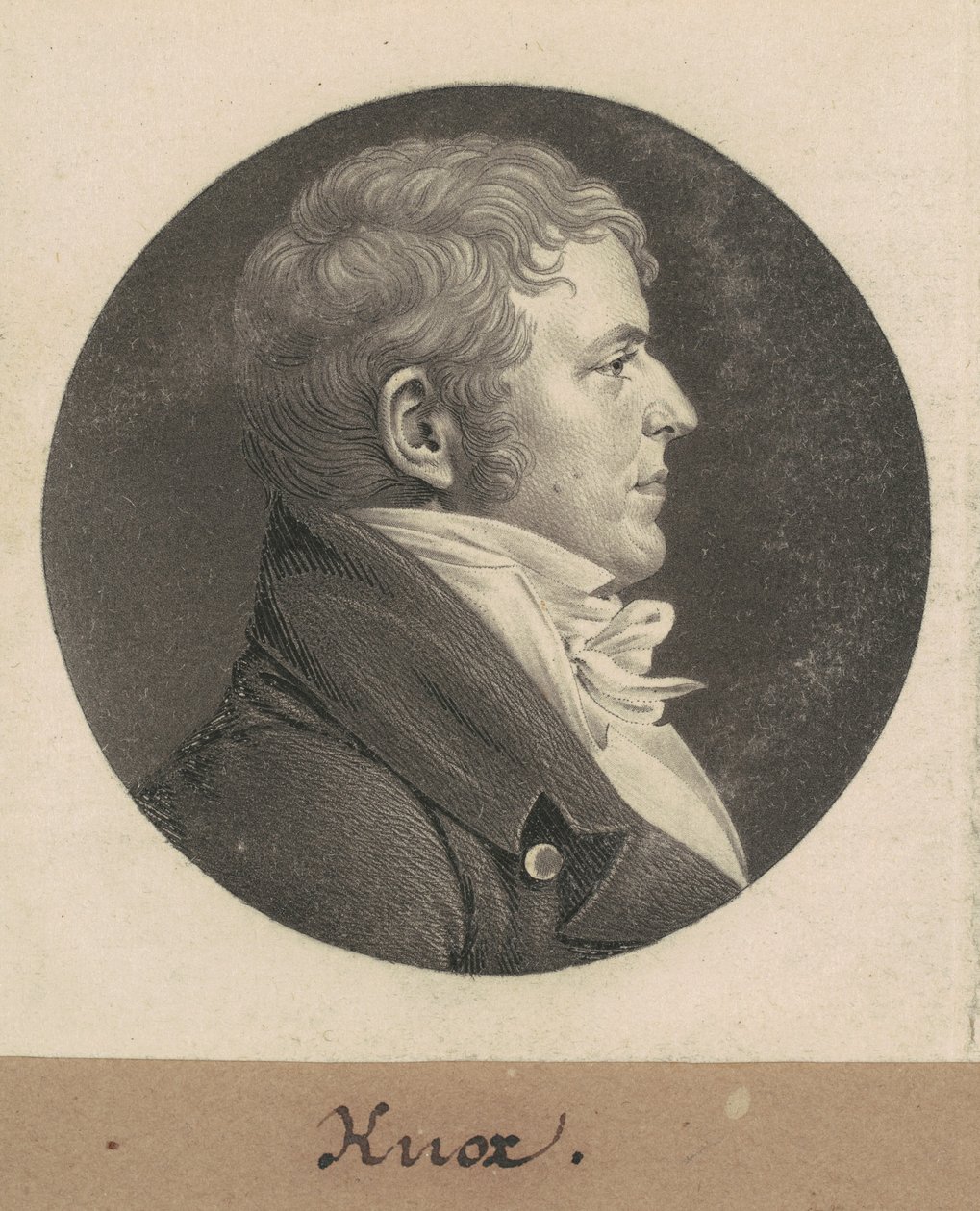 Knox autorstwa Charles B. J. Févret de Saint Mémin