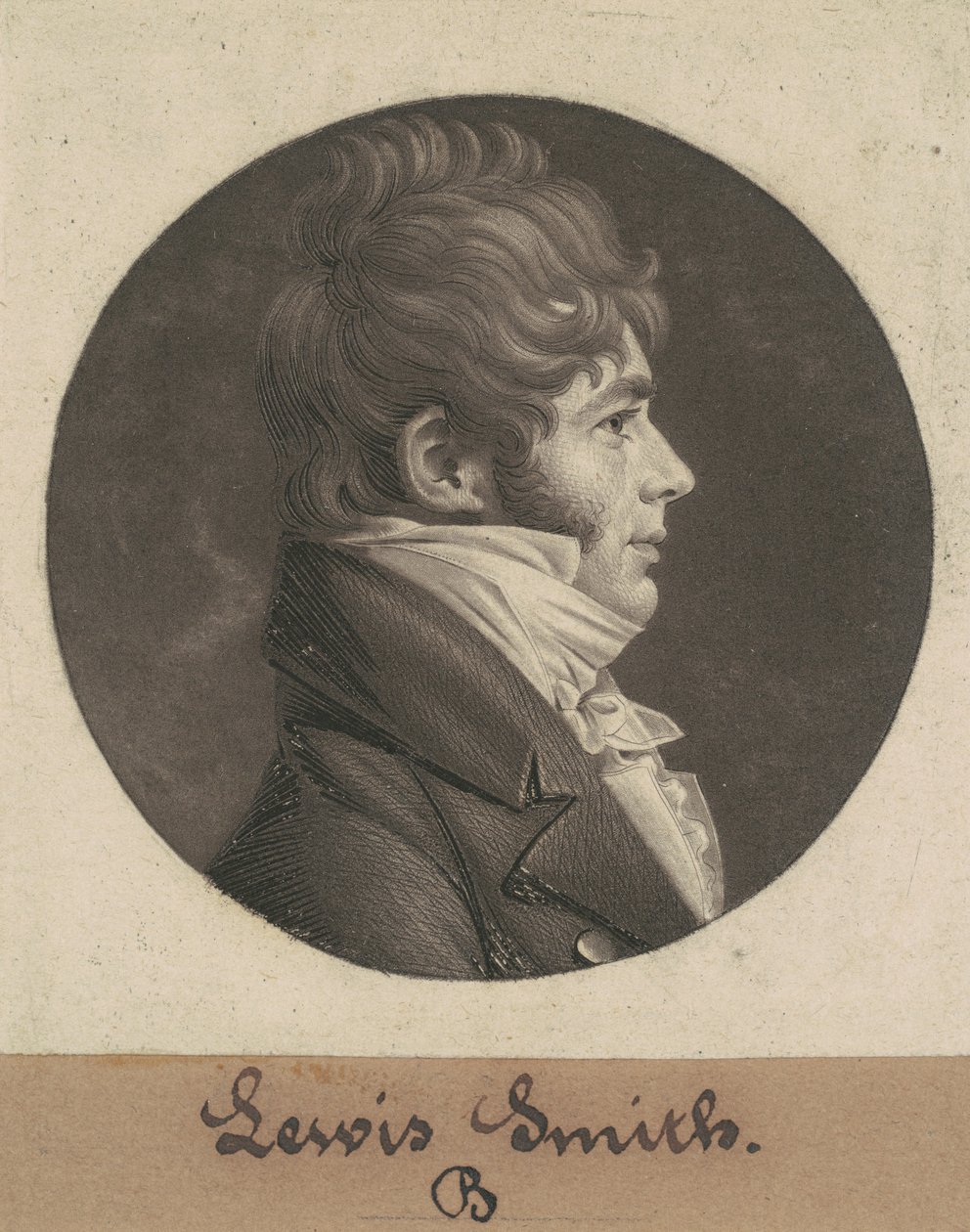 Louis Buchanan Smith autorstwa Charles B. J. Févret de Saint Mémin