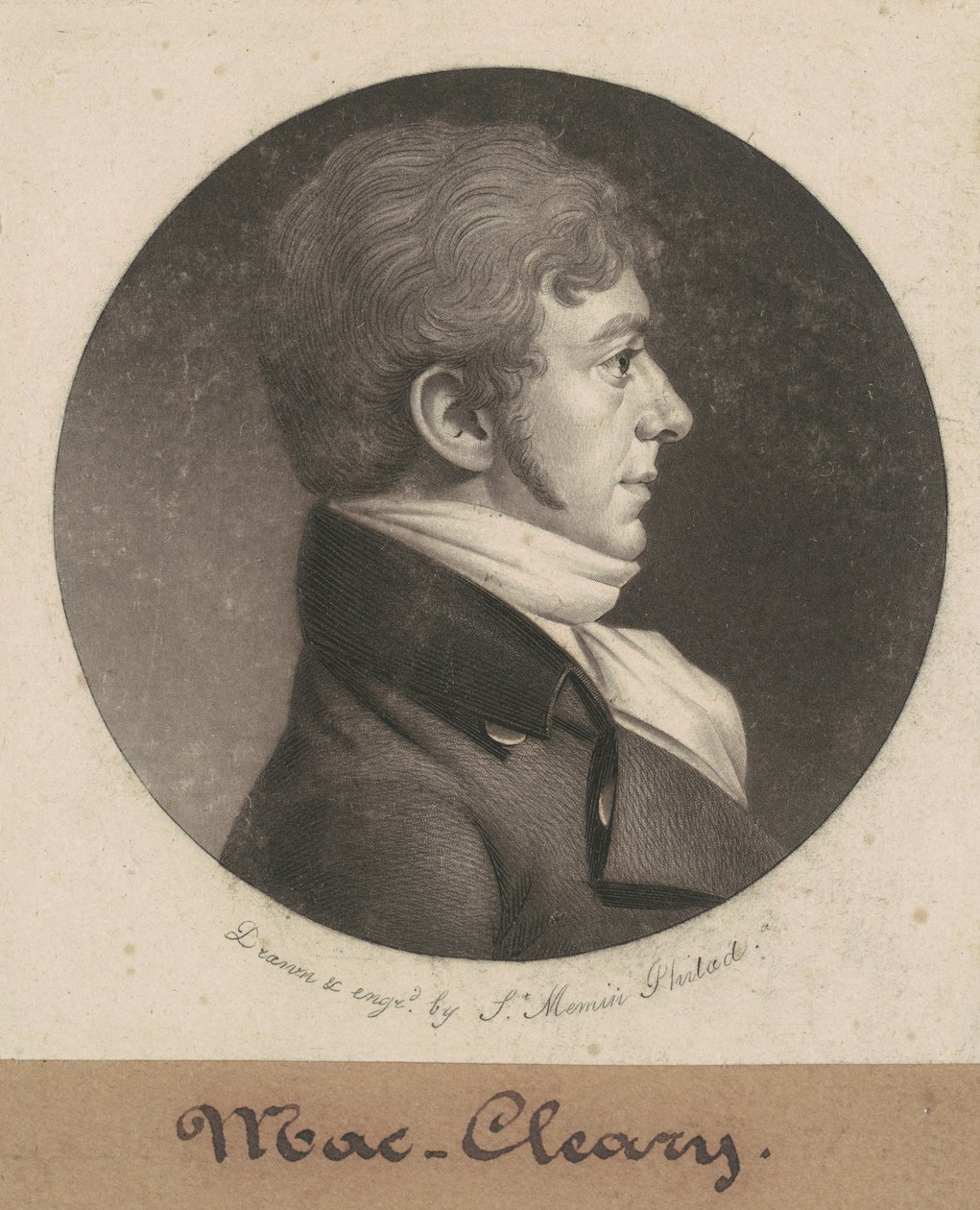MacClary autorstwa Charles B. J. Févret de Saint Mémin