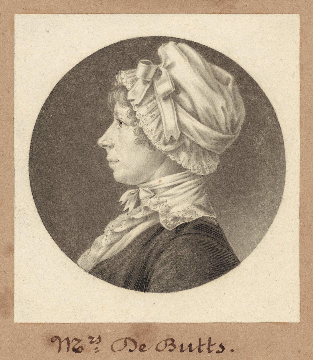 Marianne Welby Debutts autorstwa Charles B. J. Févret de Saint Mémin