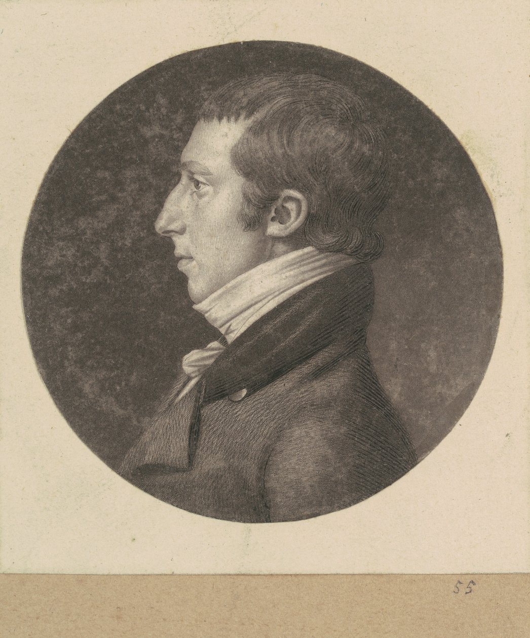 Morris autorstwa Charles B. J. Févret de Saint Mémin