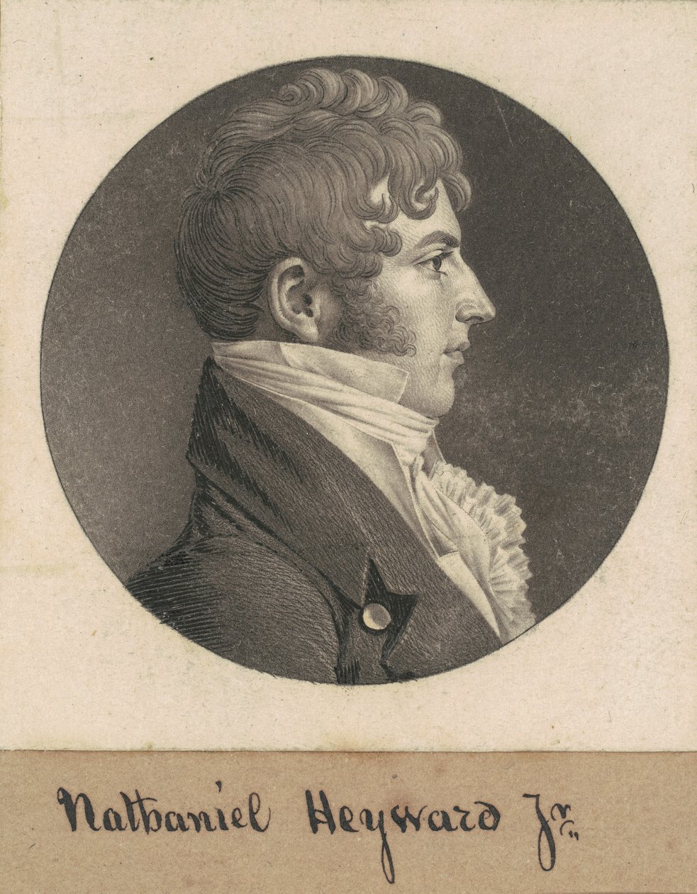 Nathaniel Heyward, Jr. autorstwa Charles B. J. Févret de Saint Mémin