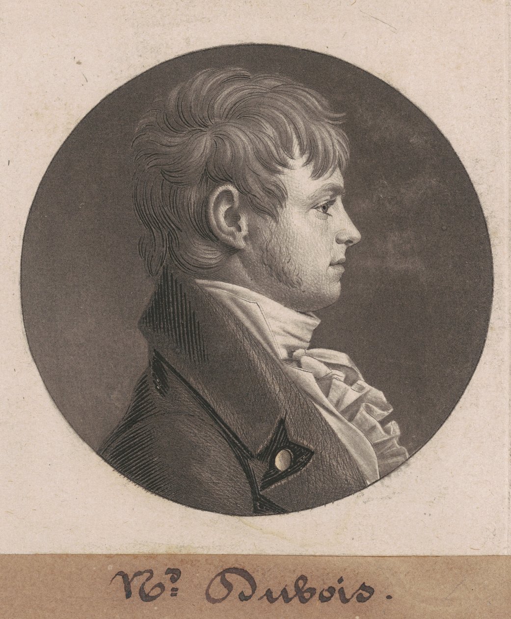 Mikołaj DuBois autorstwa Charles B. J. Févret de Saint Mémin