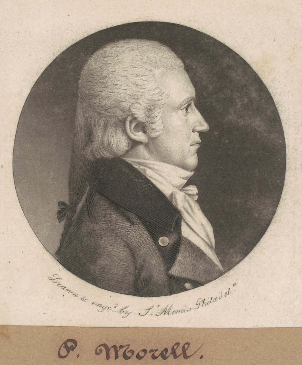 P. Morell autorstwa Charles B. J. Févret de Saint Mémin
