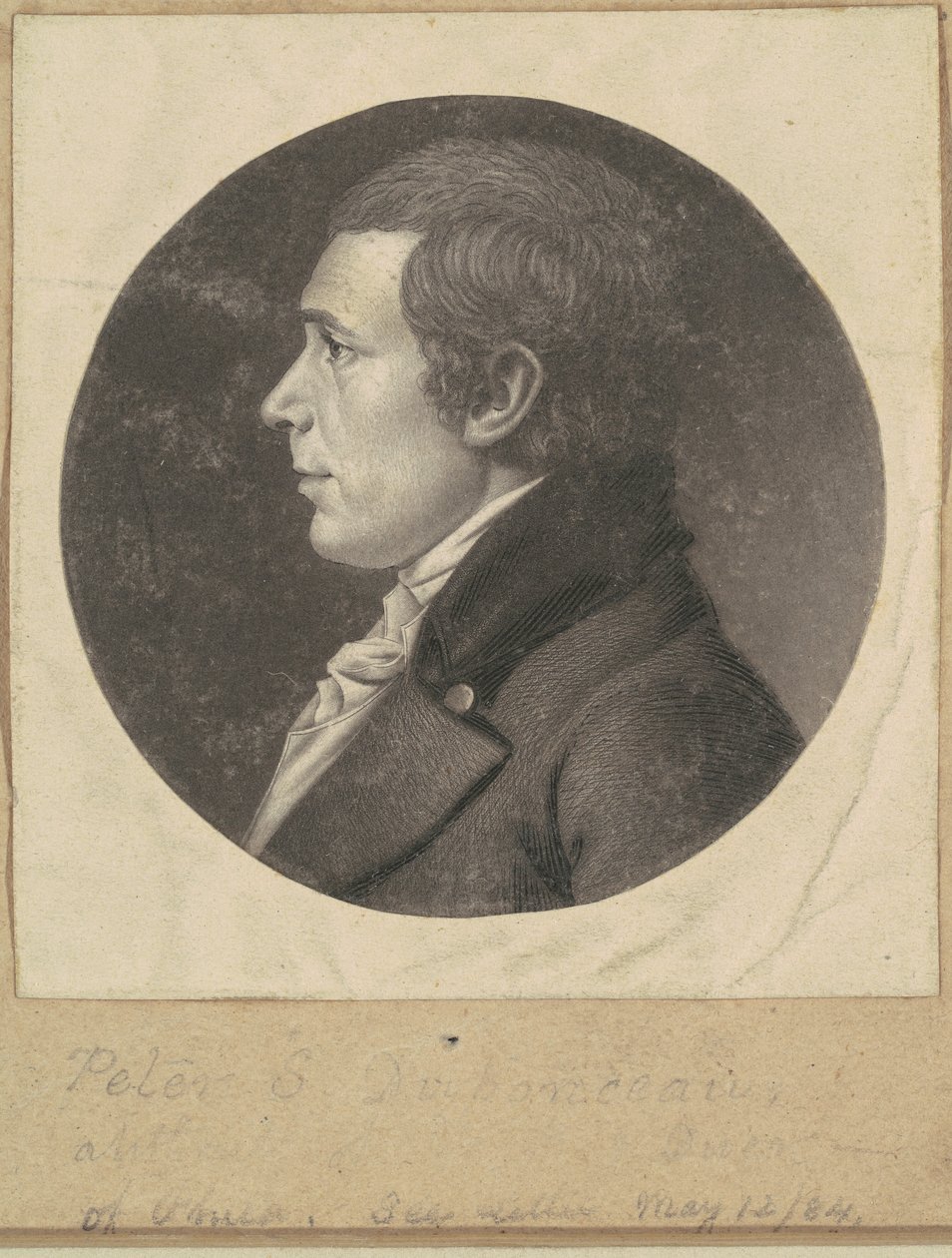 Peter Stephen DuPonceau autorstwa Charles B. J. Févret de Saint Mémin