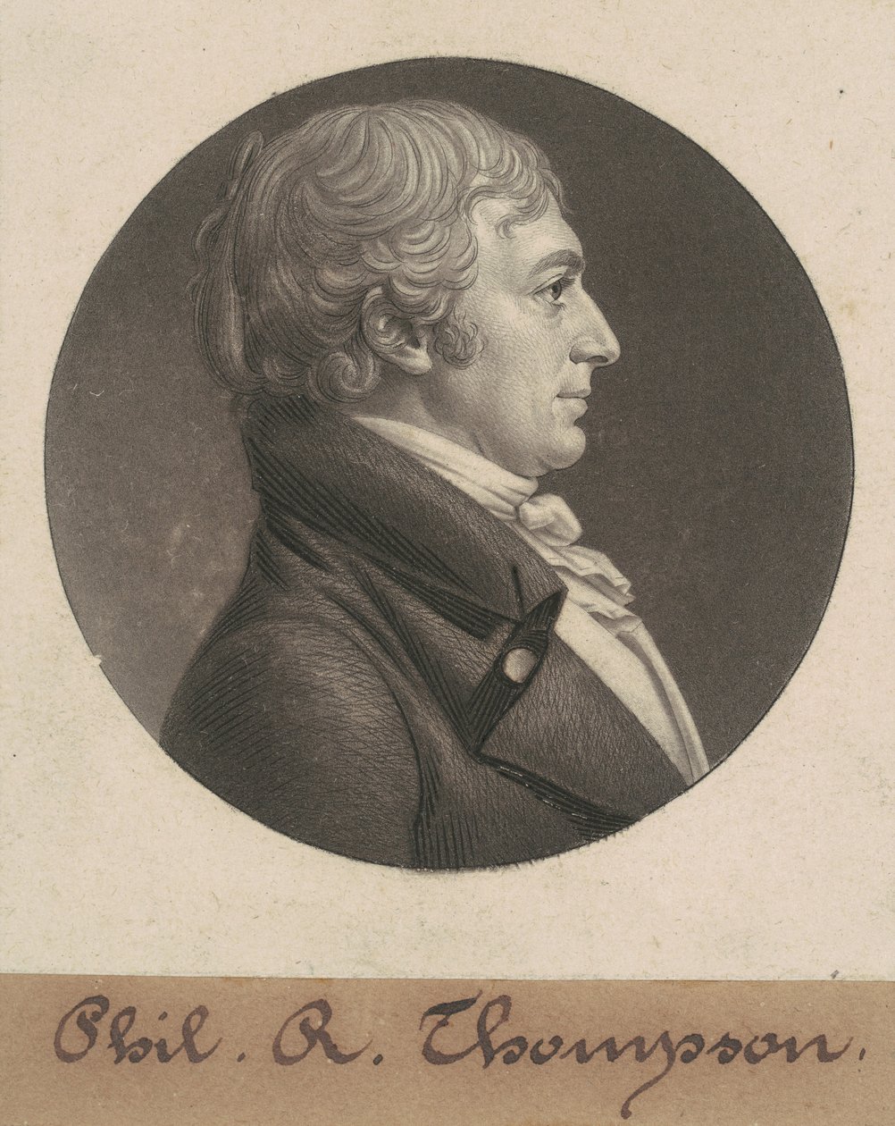 Philip Rootes Thompson autorstwa Charles B. J. Févret de Saint Mémin