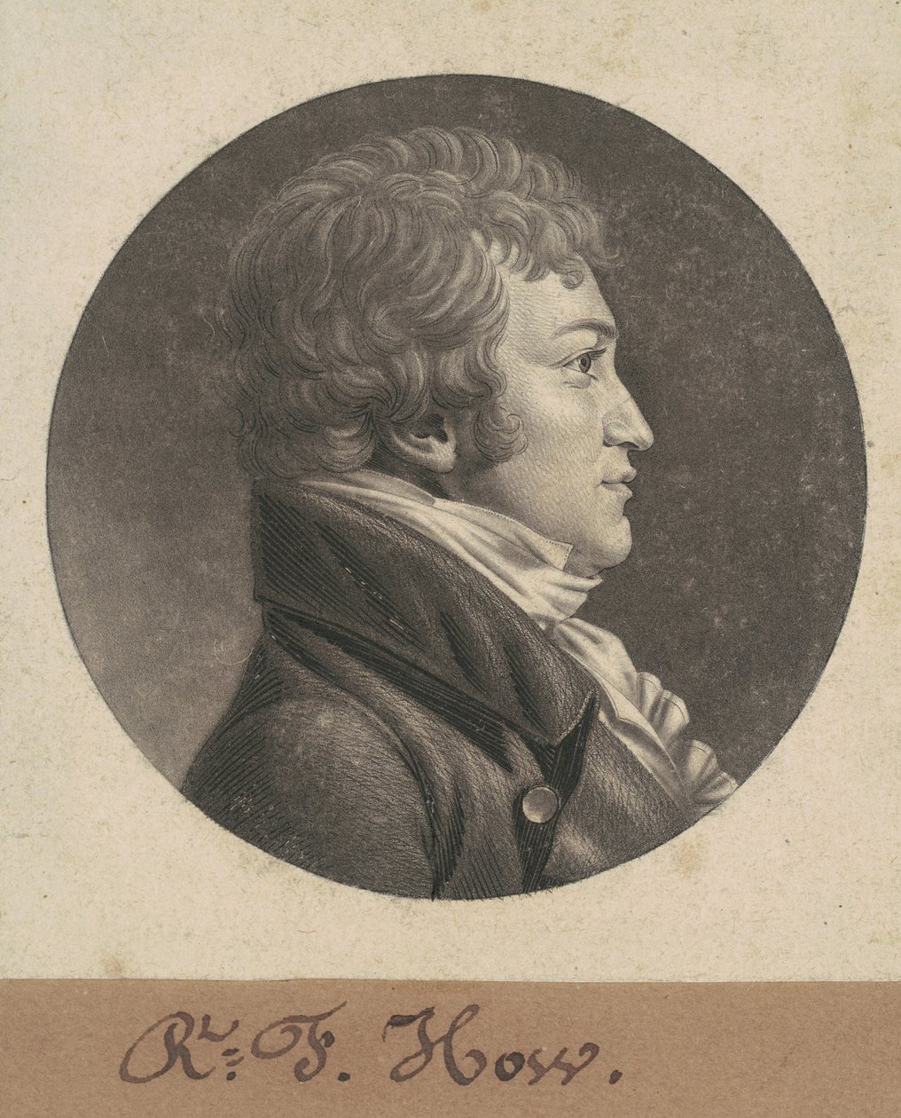Robert F. How autorstwa Charles B. J. Févret de Saint Mémin