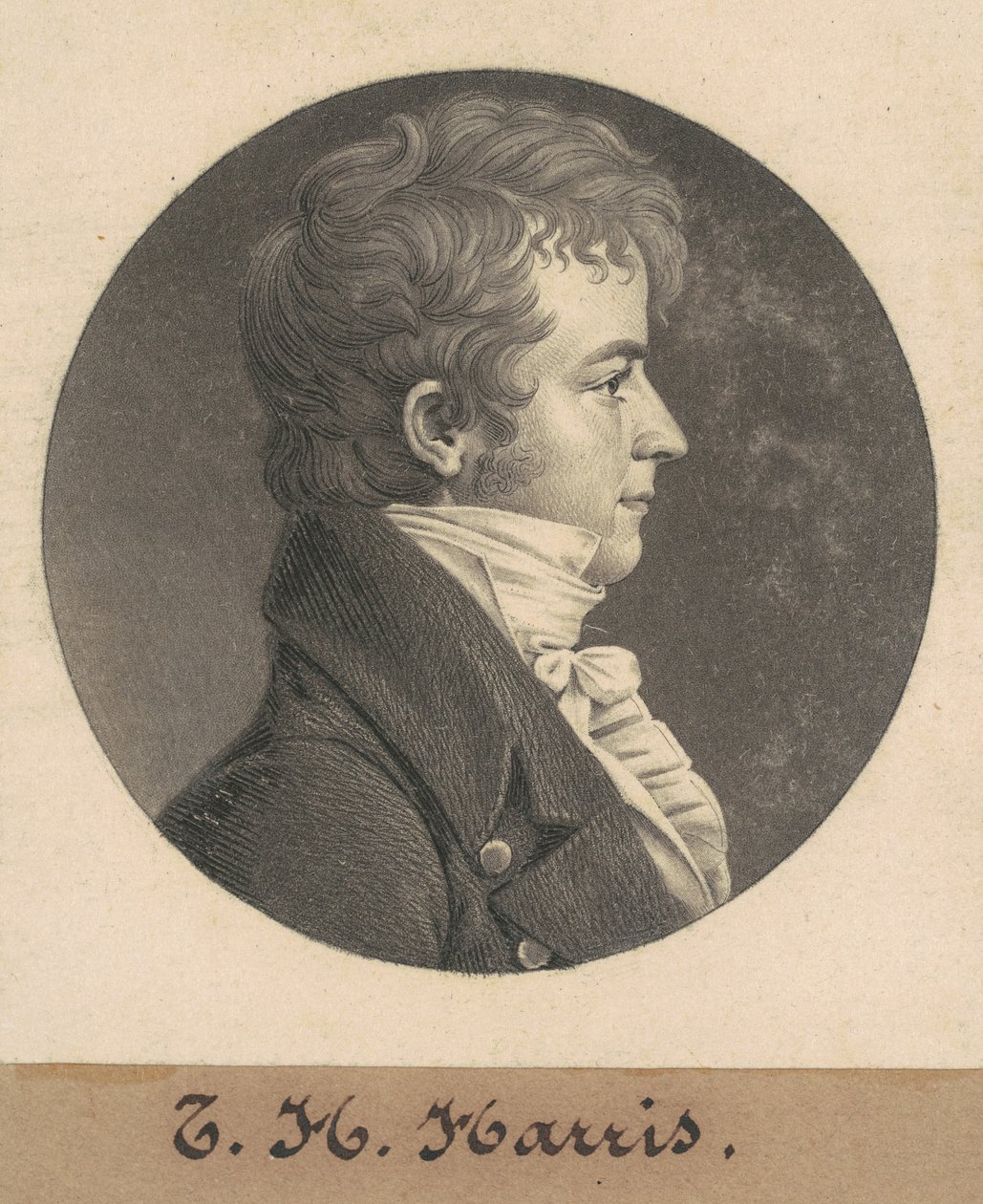 Robert Gamble, Jr. autorstwa Charles B. J. Févret de Saint Mémin