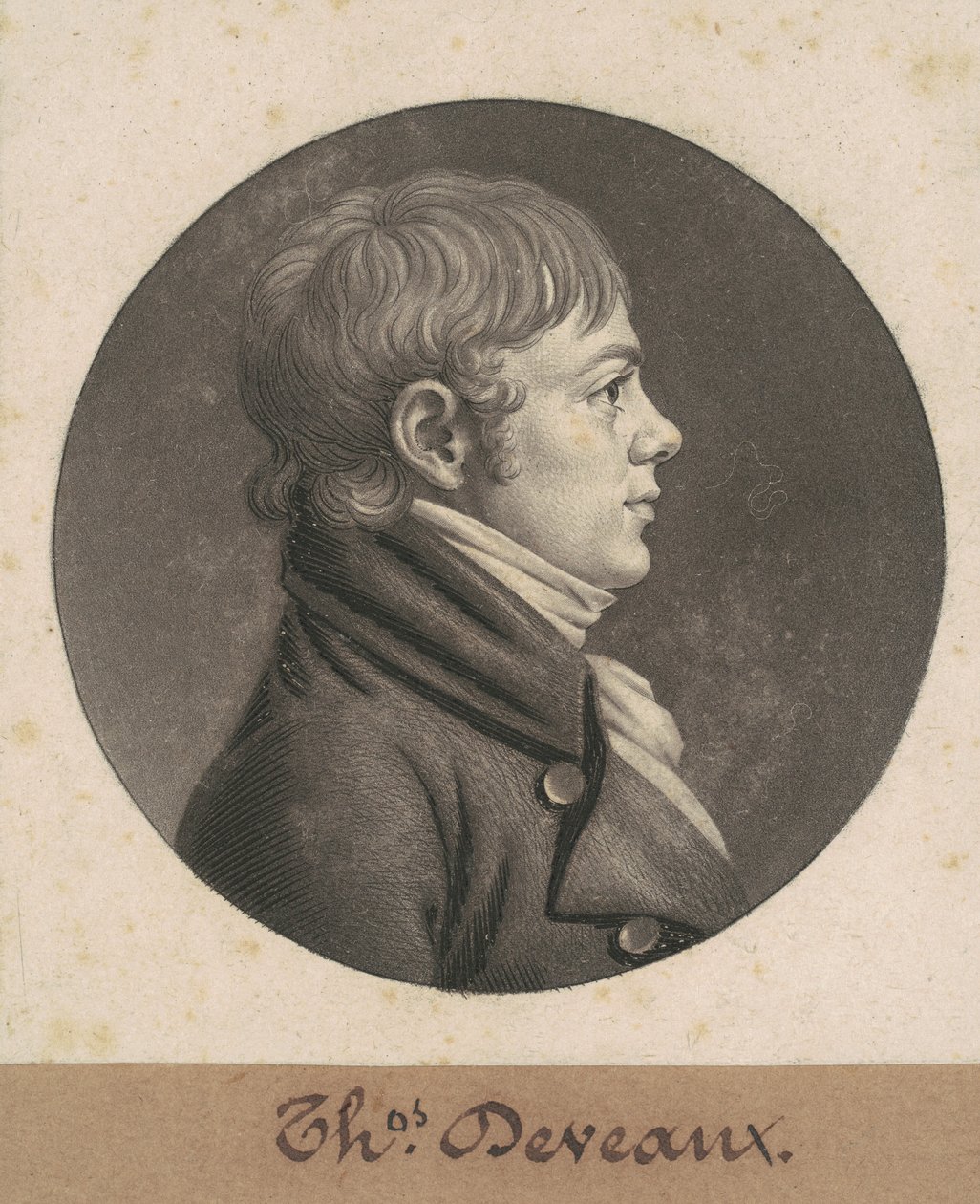 Robert Mills autorstwa Charles B. J. Févret de Saint Mémin