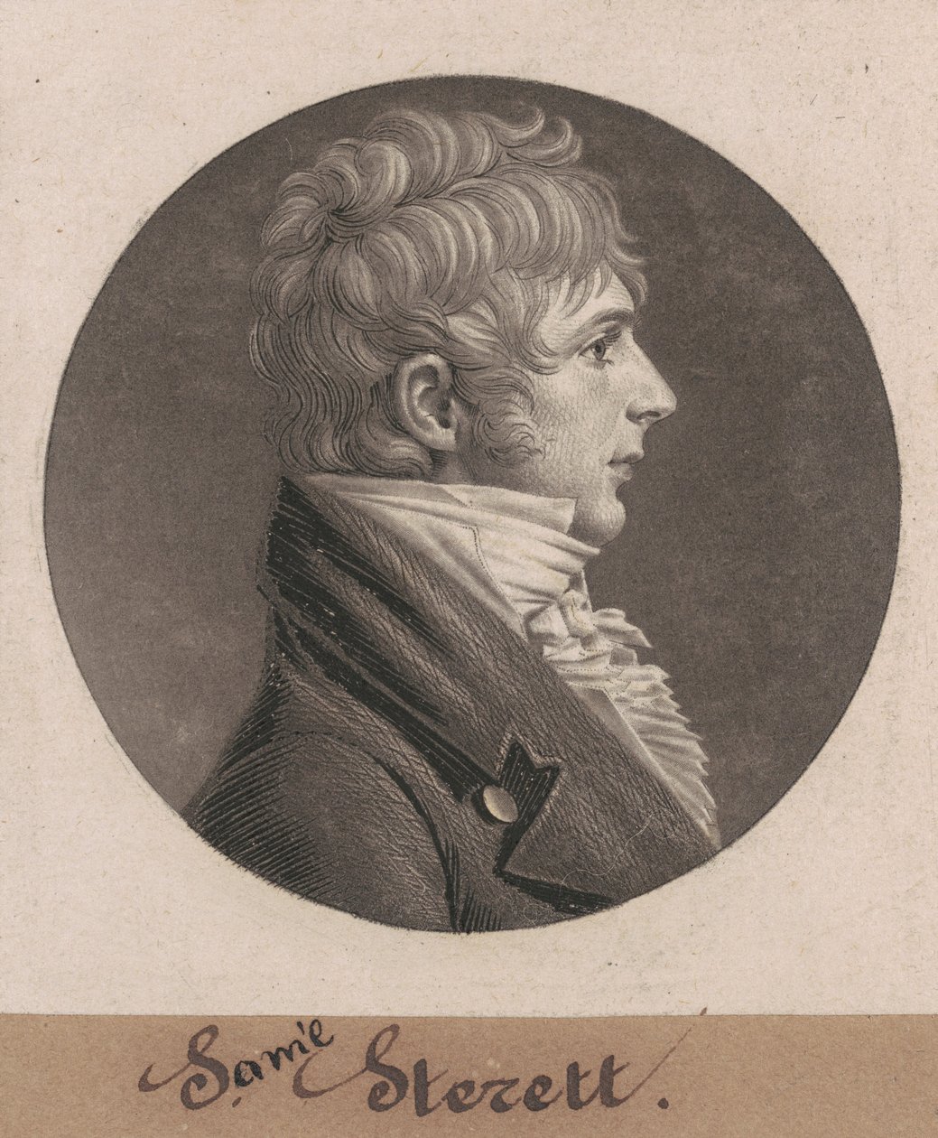 S. Steretta autorstwa Charles B. J. Févret de Saint Mémin