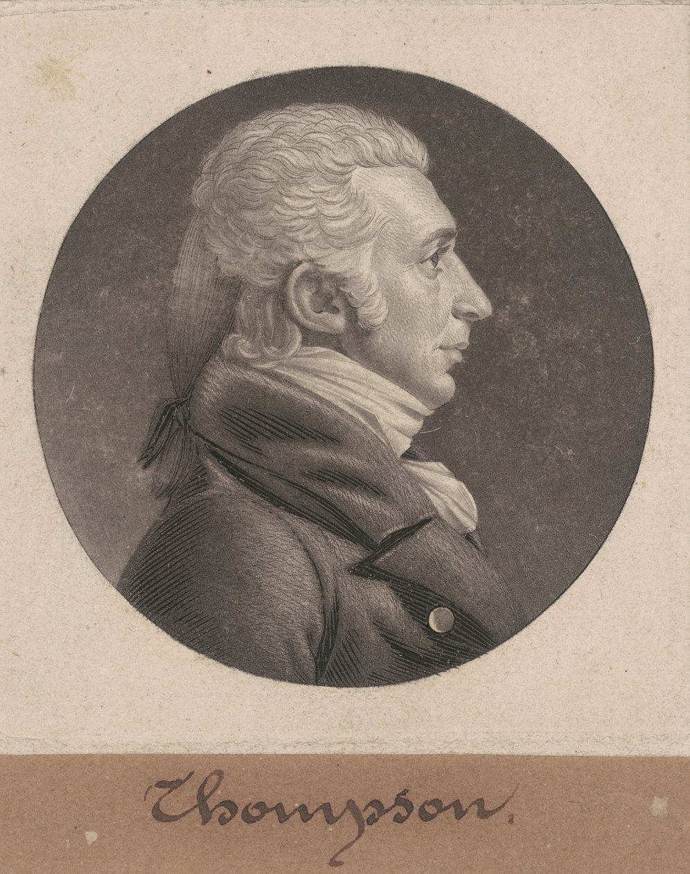 Samuel Hunt, Jr. autorstwa Charles B. J. Févret de Saint Mémin