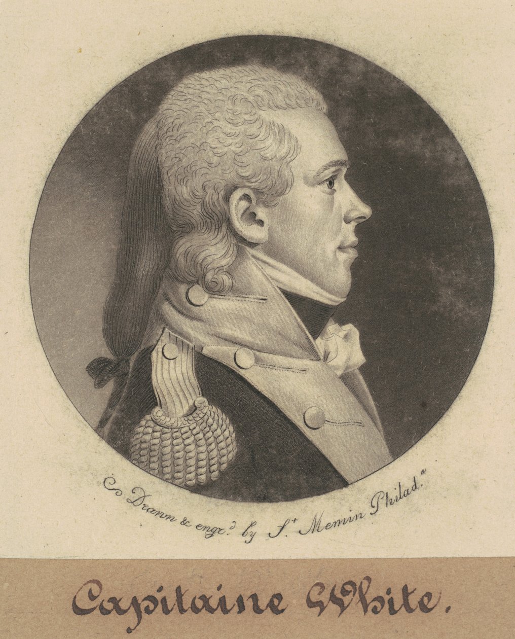 Samuel White autorstwa Charles B. J. Févret de Saint Mémin