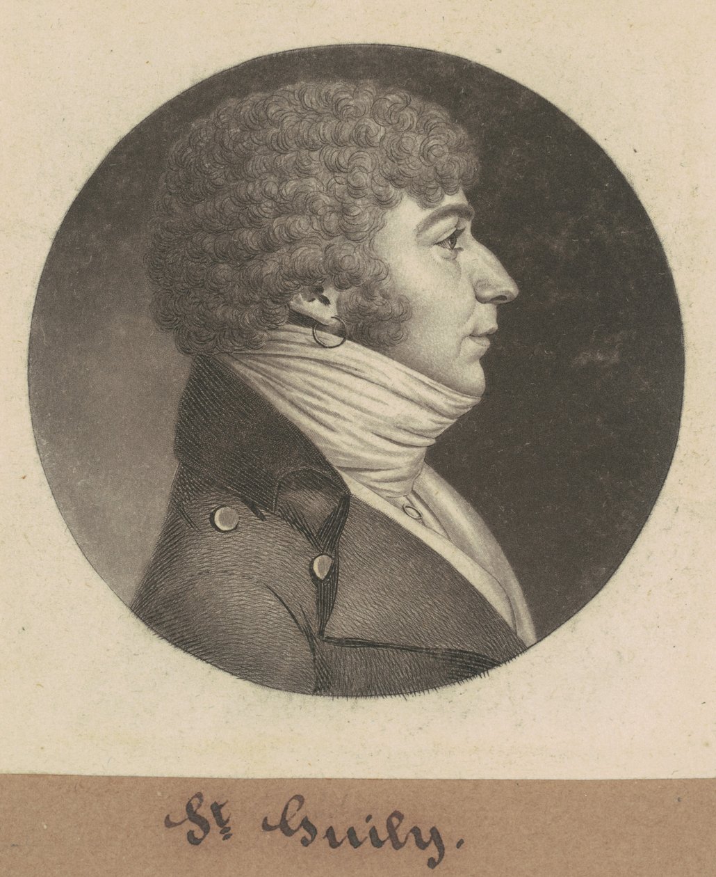 Św autorstwa Charles B. J. Févret de Saint Mémin