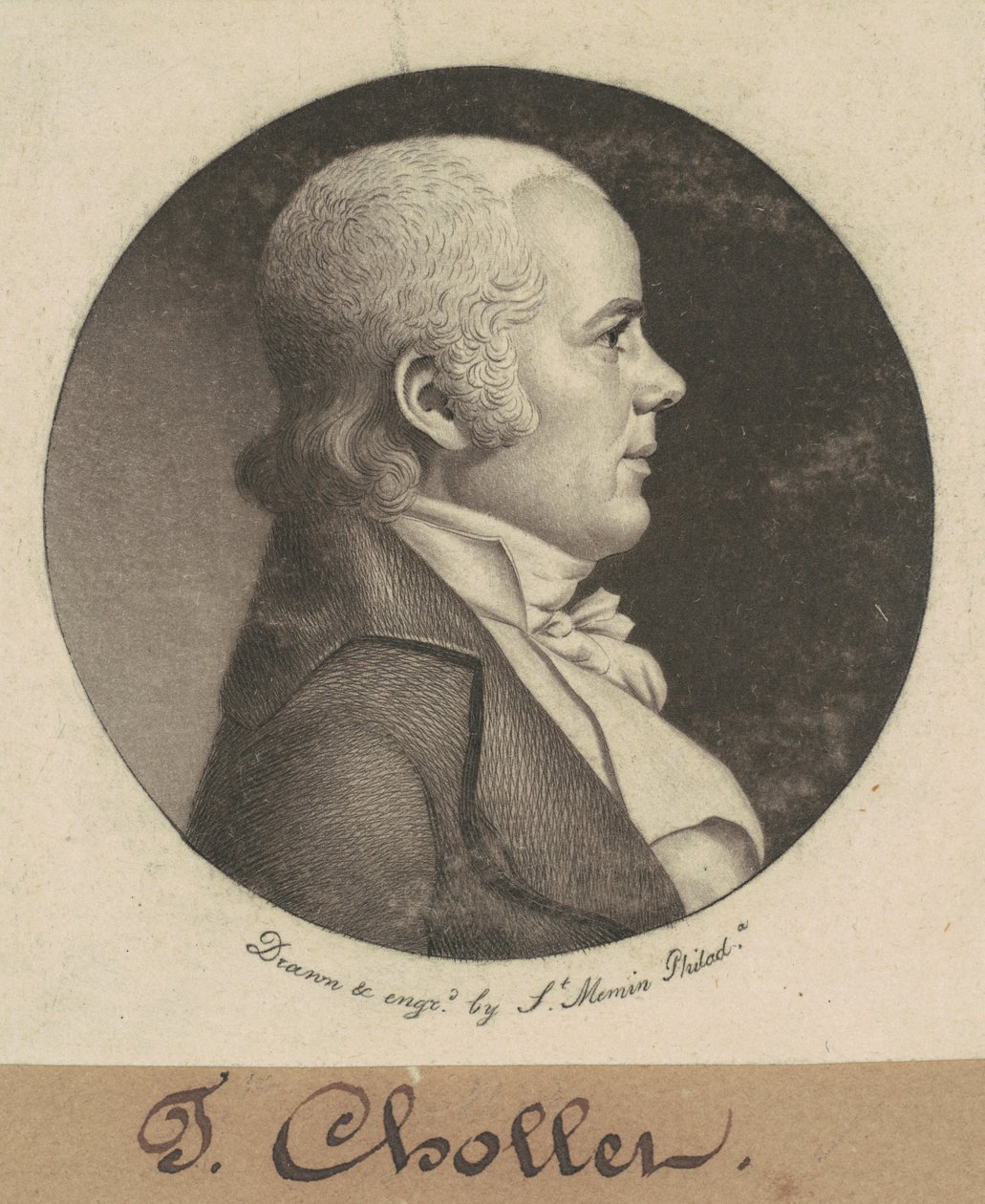 T. Cholleta autorstwa Charles B. J. Févret de Saint Mémin