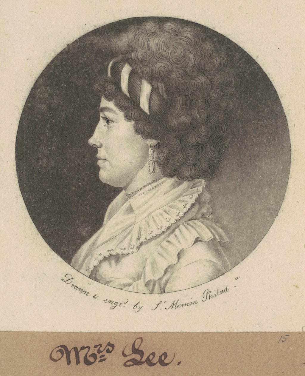 Wstrzemięźliwość żywopłotu Lee autorstwa Charles B. J. Févret de Saint Mémin