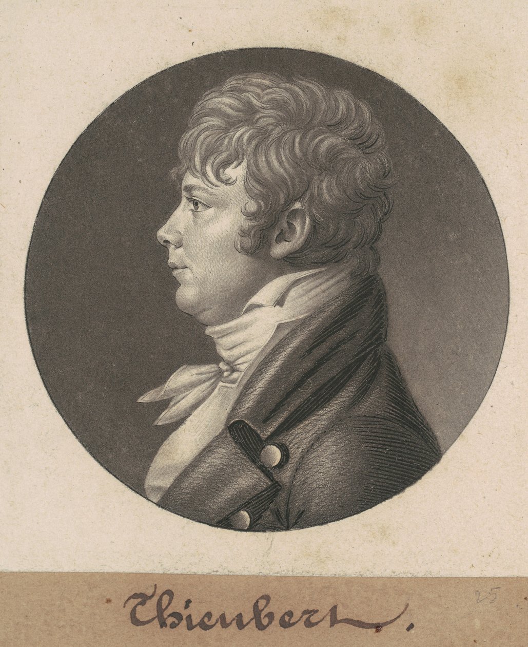 Thieubert autorstwa Charles B. J. Févret de Saint Mémin