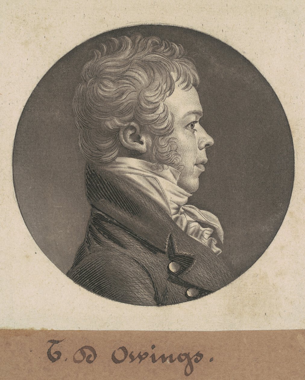Thomas Deye Winsy autorstwa Charles B. J. Févret de Saint Mémin