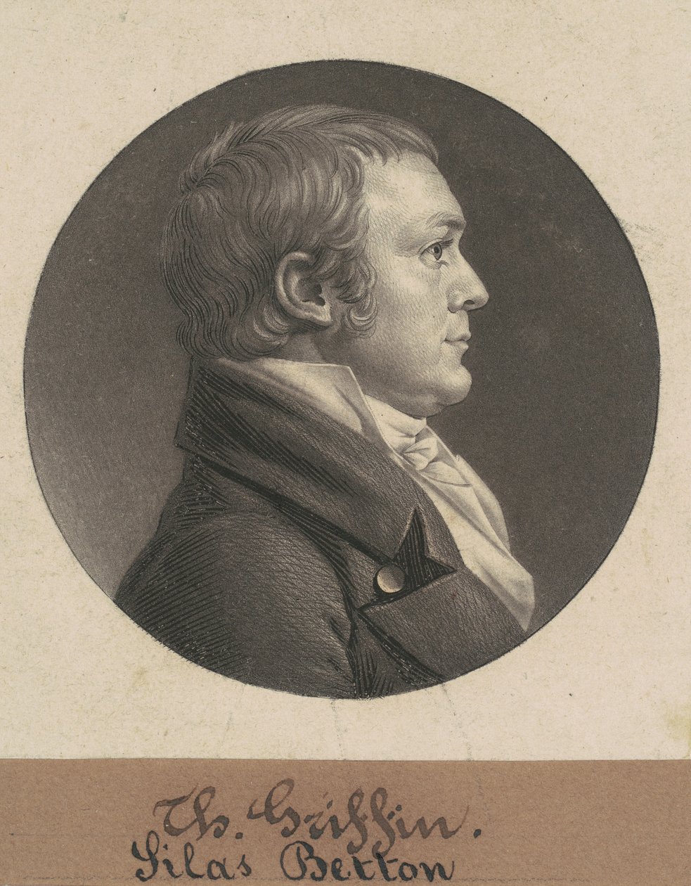 Thomas Griffin autorstwa Charles B. J. Févret de Saint Mémin