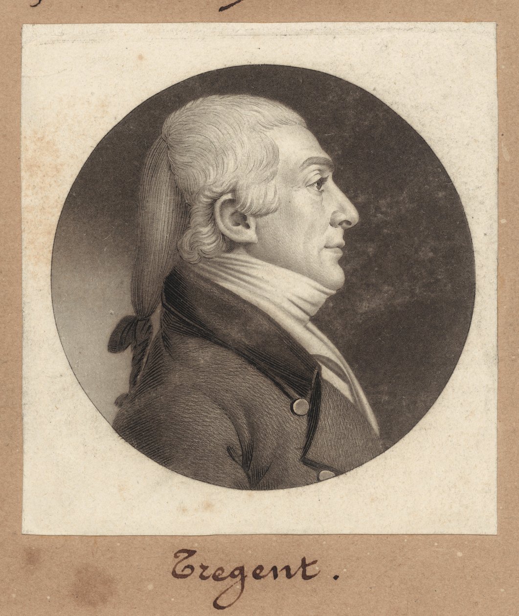 Tregent autorstwa Charles B. J. Févret de Saint Mémin