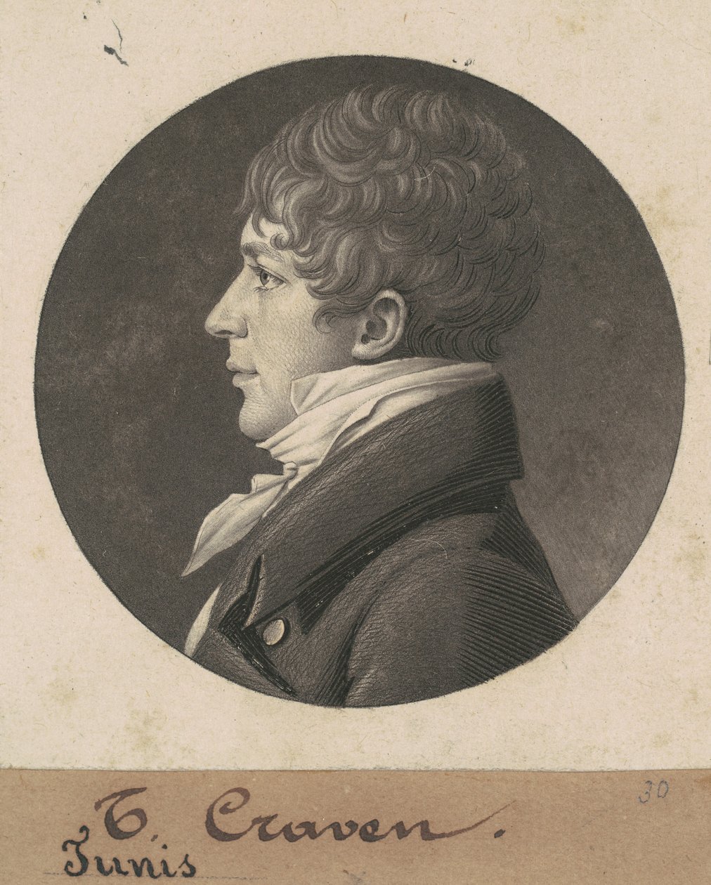 Tunezyjski Craven autorstwa Charles B. J. Févret de Saint Mémin