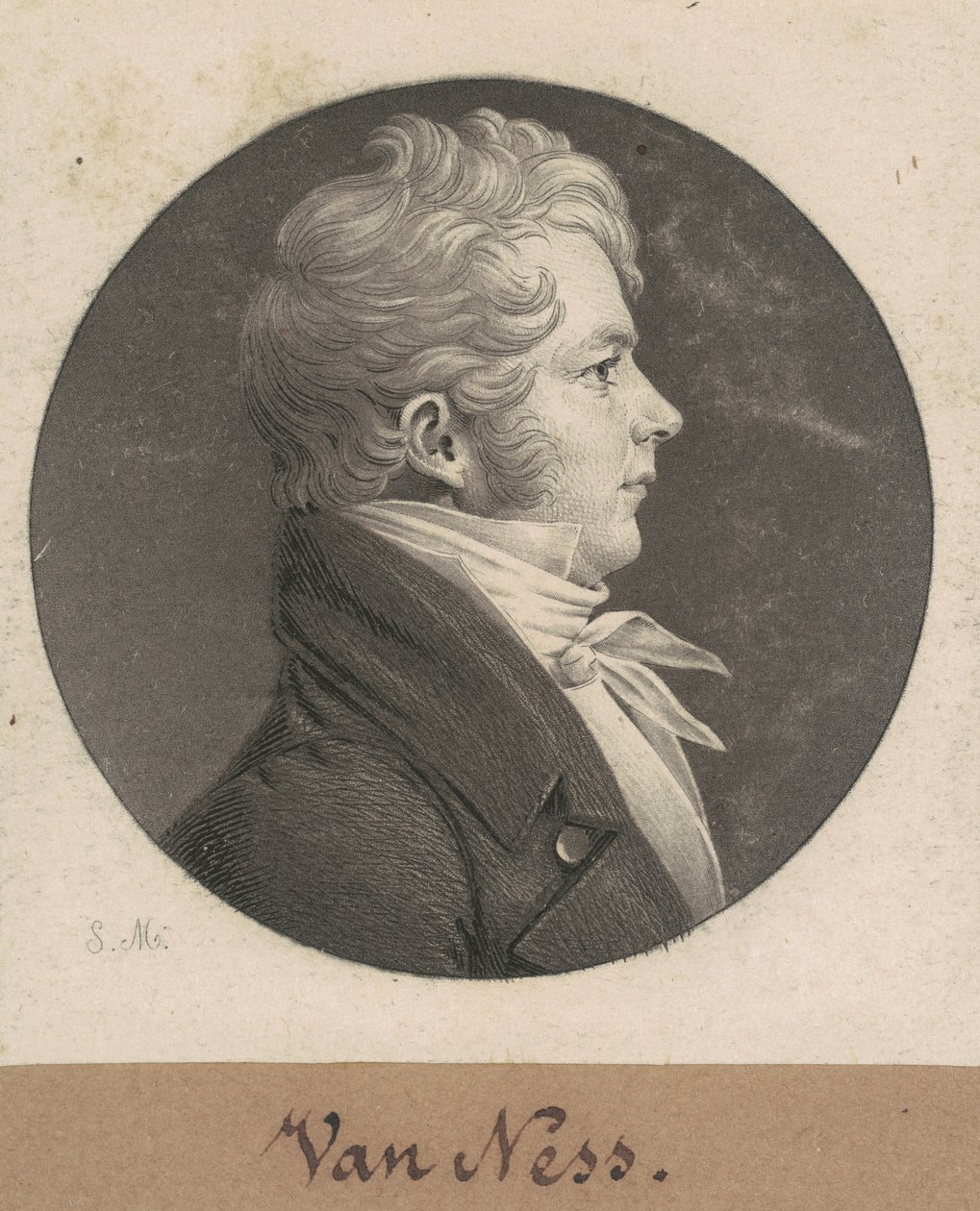 Van Ness autorstwa Charles B. J. Févret de Saint Mémin