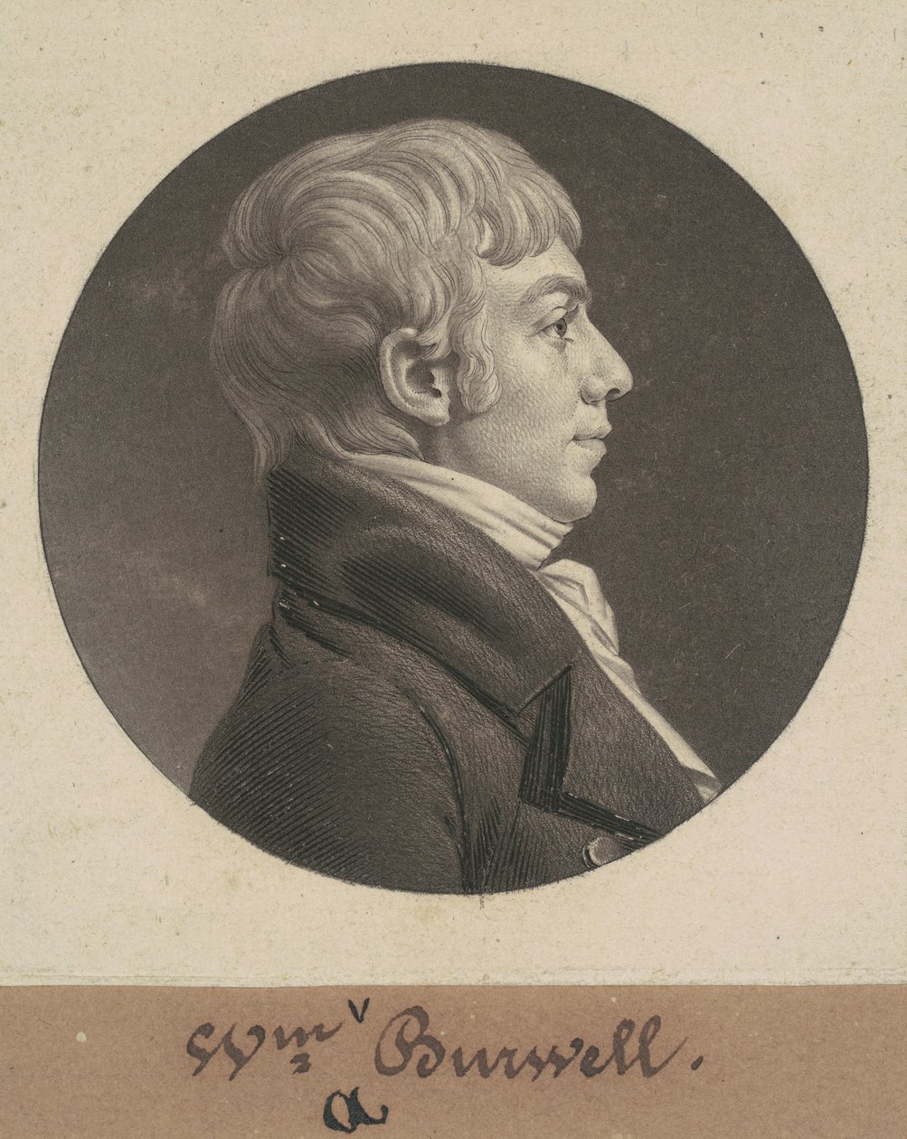 William Armistead Burwell autorstwa Charles B. J. Févret de Saint Mémin