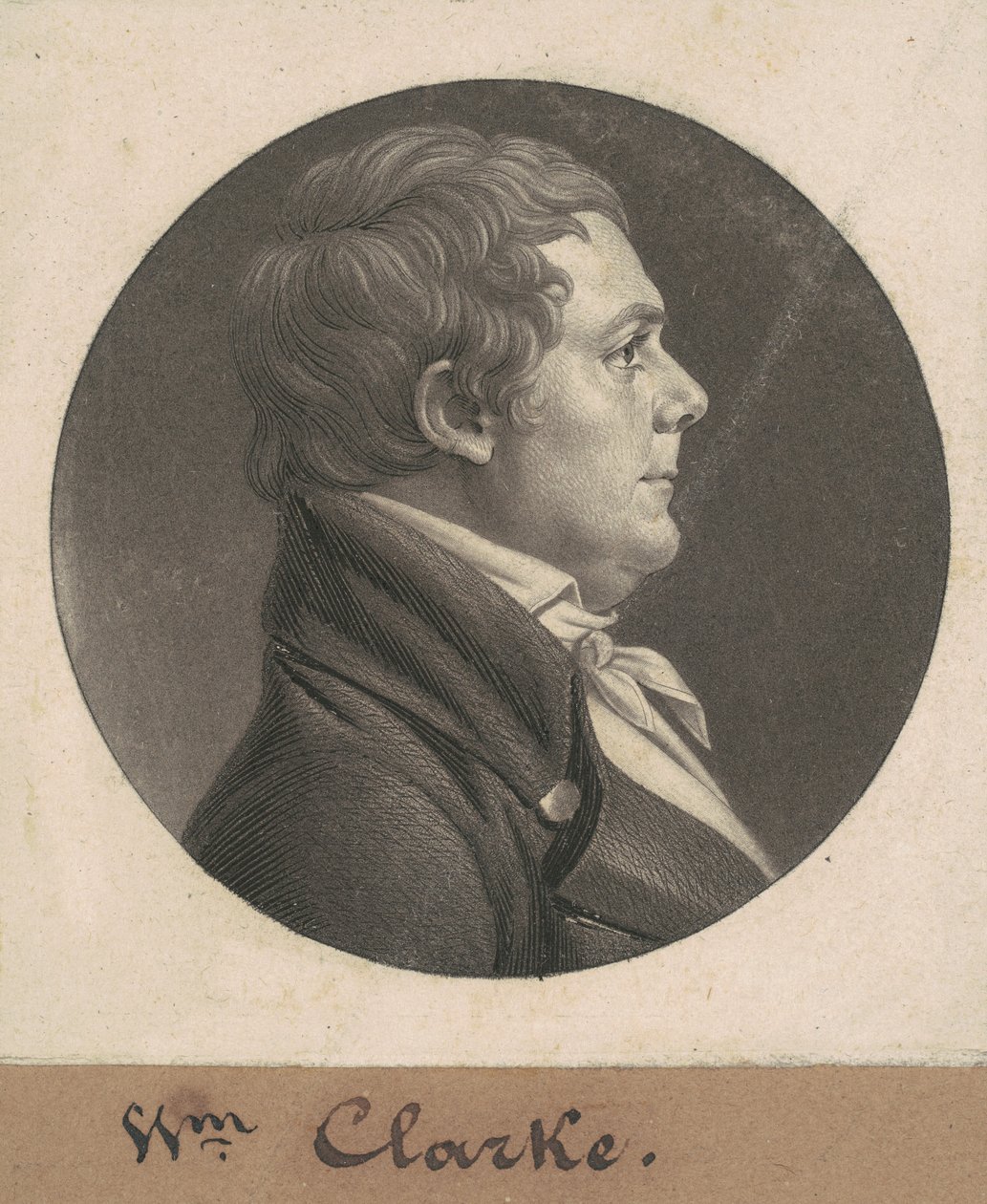 William Clark autorstwa Charles B. J. Févret de Saint Mémin