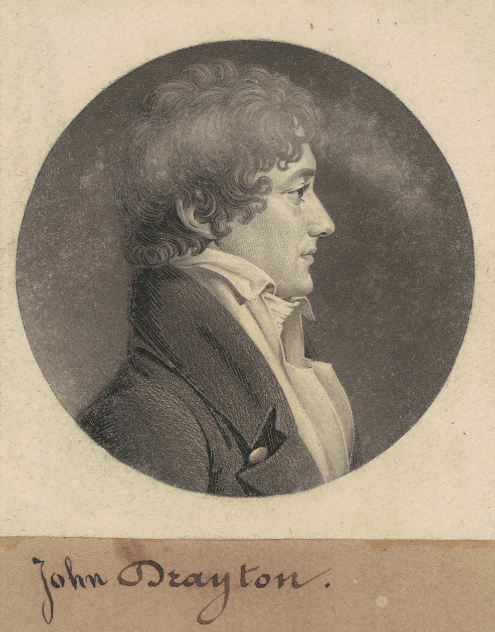 William Drayton autorstwa Charles B. J. Févret de Saint Mémin