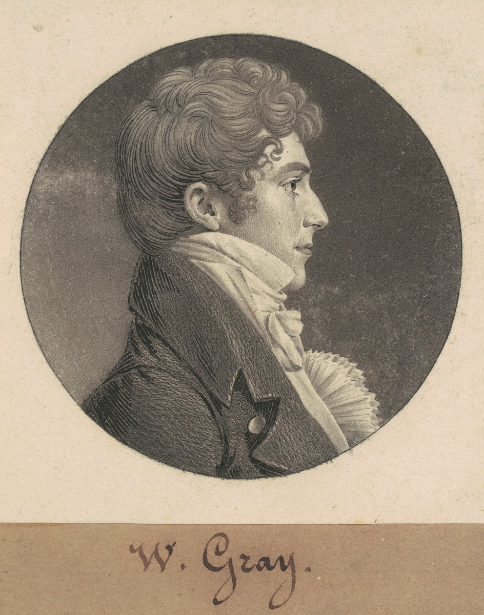William Gray autorstwa Charles B. J. Févret de Saint Mémin