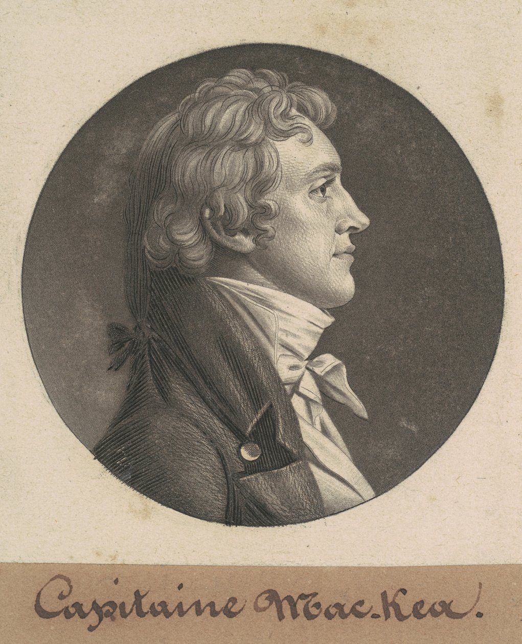William McRea autorstwa Charles B. J. Févret de Saint Mémin