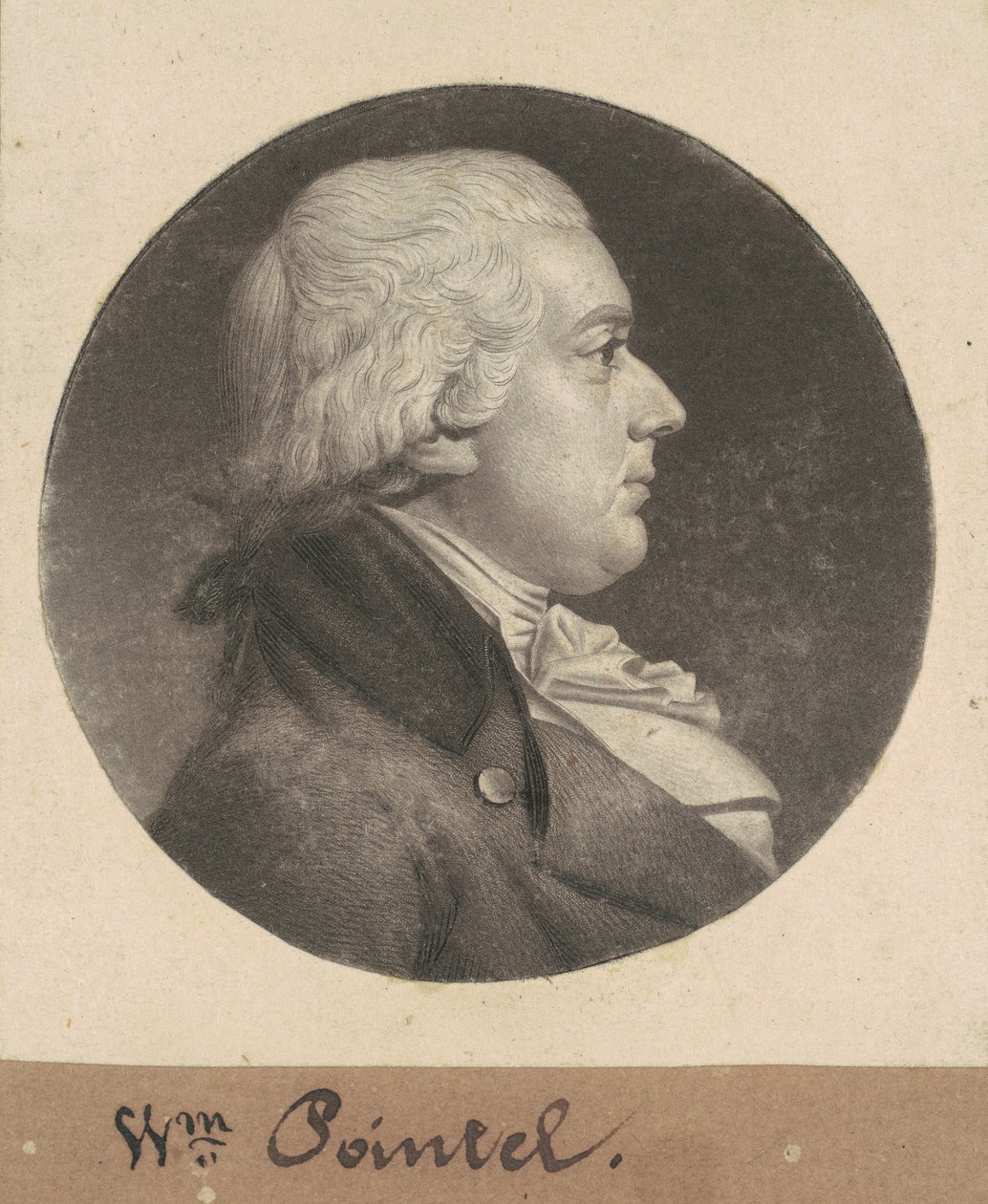 William Poyntel autorstwa Charles B. J. Févret de Saint Mémin