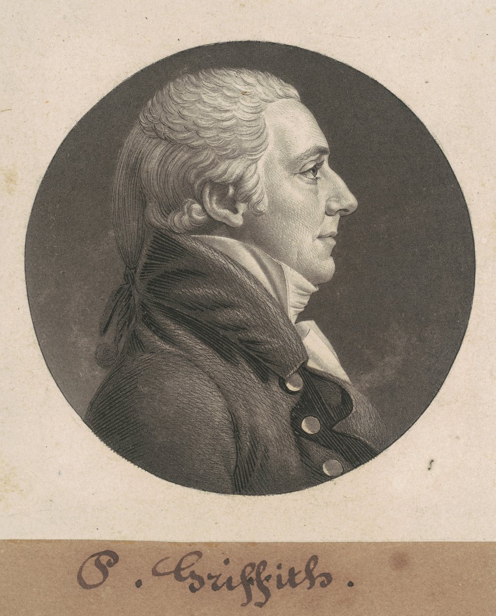 William Randolph IV autorstwa Charles B. J. Févret de Saint Mémin