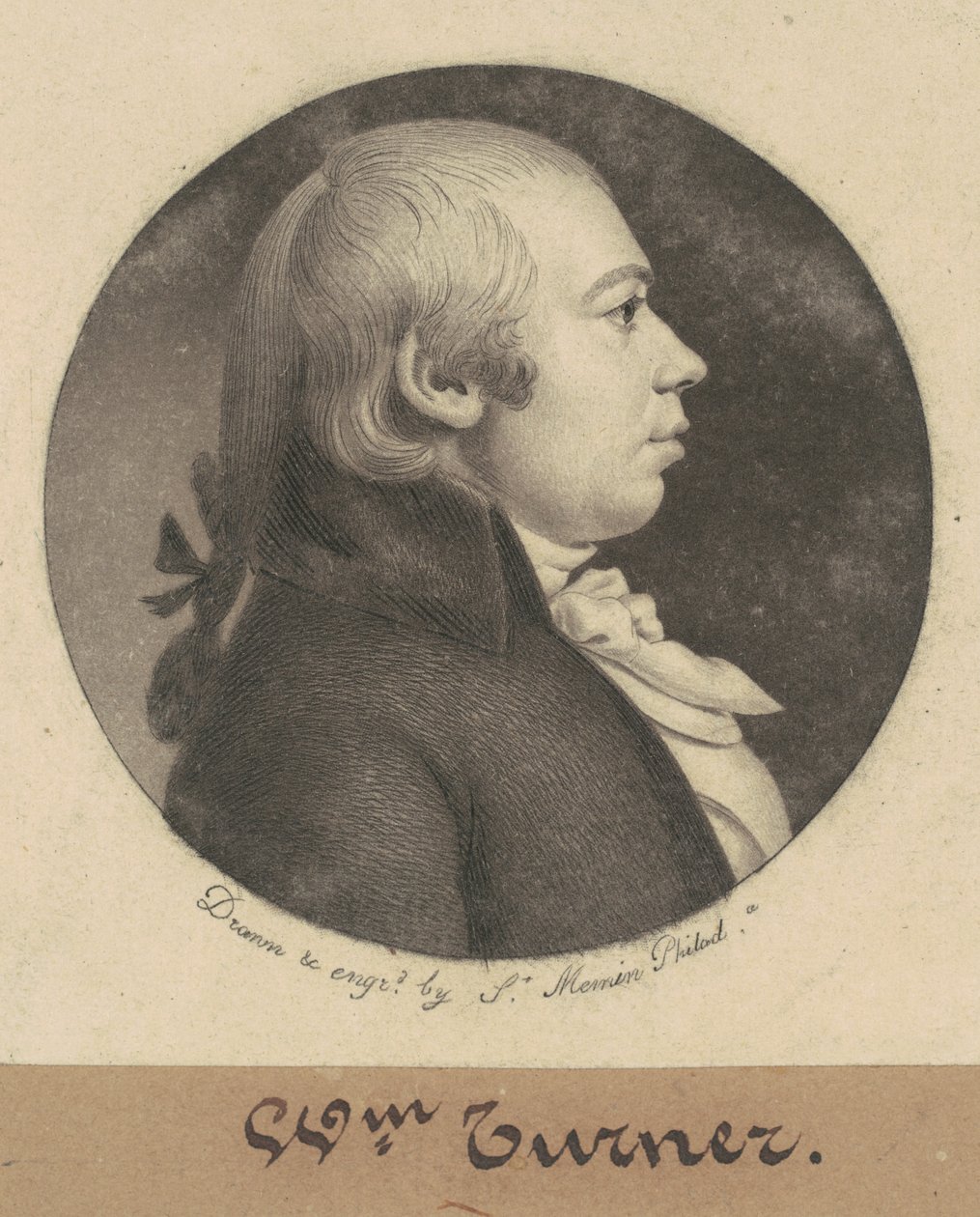 William Turner autorstwa Charles B. J. Févret de Saint Mémin