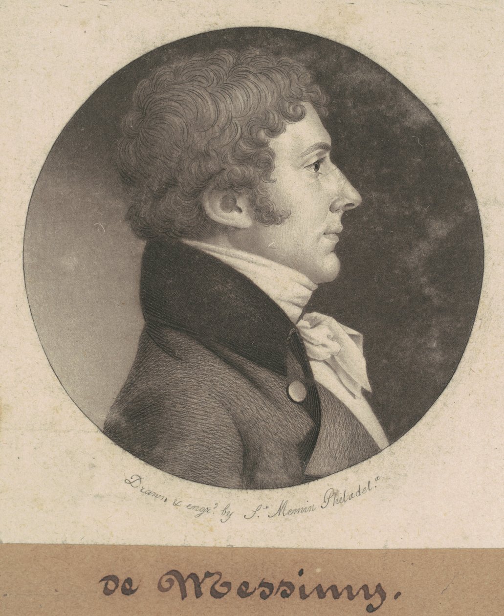 przez Messimy autorstwa Charles B. J. Févret de Saint Mémin