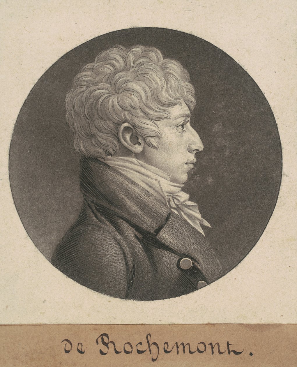 z Rochemont autorstwa Charles B. J. Févret de Saint Mémin