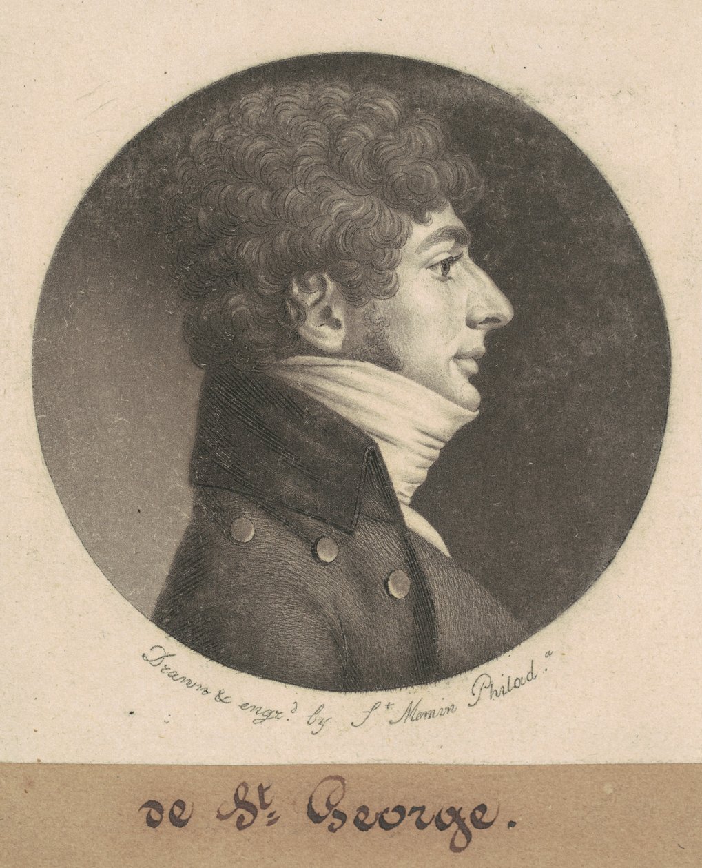 św autorstwa Charles B. J. Févret de Saint Mémin