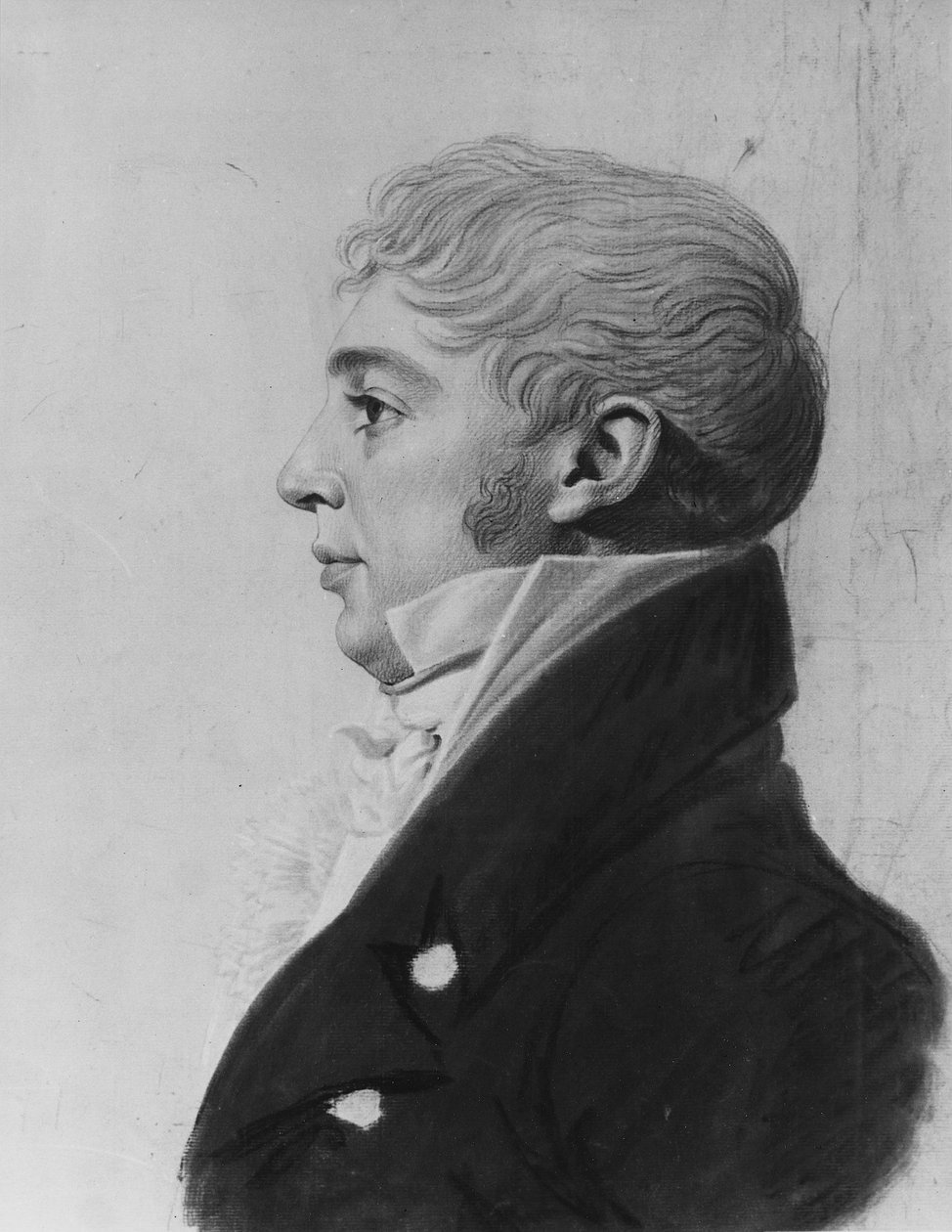 Alexander Rider (?) autorstwa Charles Balthazar Julien Févret de Saint-Mémin