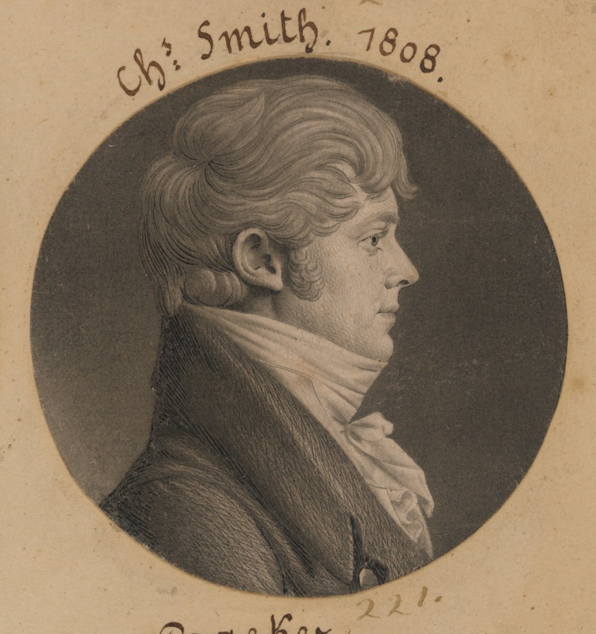 Charles Henry Smith autorstwa Charles Balthazar Julien Févret de Saint-Mémin