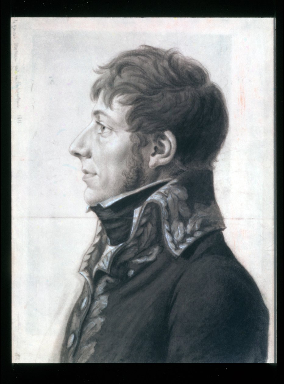 Jean-Victor Moreau autorstwa Charles Balthazar Julien Févret de Saint-Mémin
