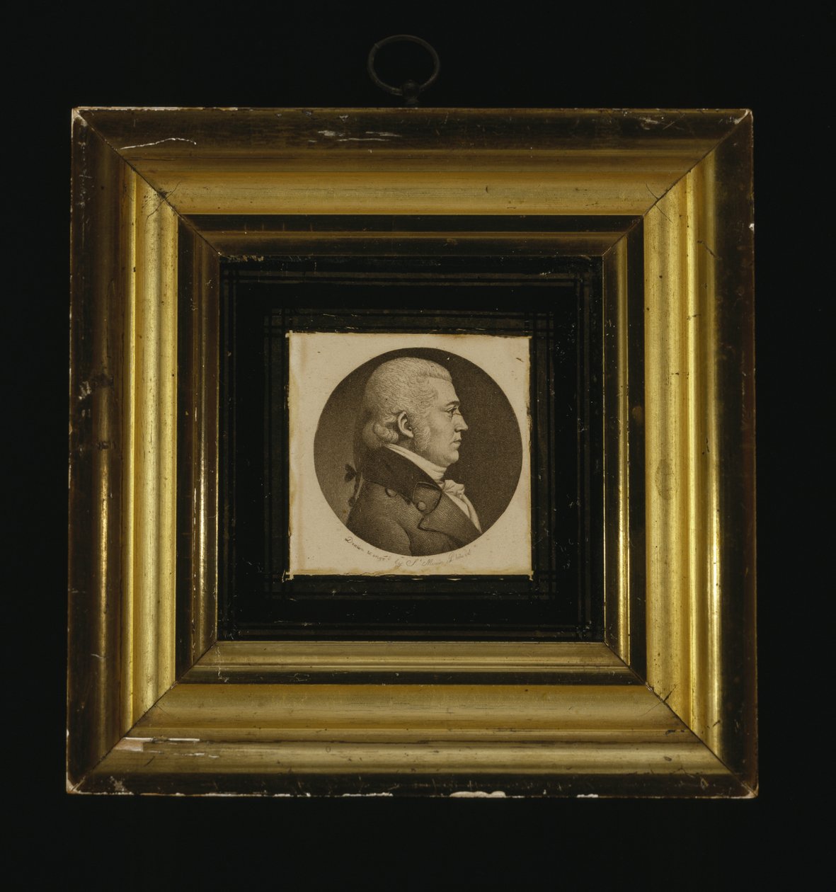 Portret Jamesa Ashtona Bayarda autorstwa Charles Balthazar Julien Févret de Saint Mémin